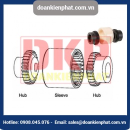 Khớp nối răng vỏ nhựa KASIN