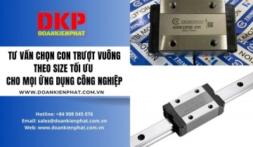 Tư Vấn Chọn Con Trượt Vuông Theo Size Tối Ưu Cho Mọi Ứng Dụng Công Nghiệp