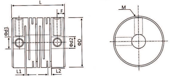 Khớp nối trục encoder DENSEN