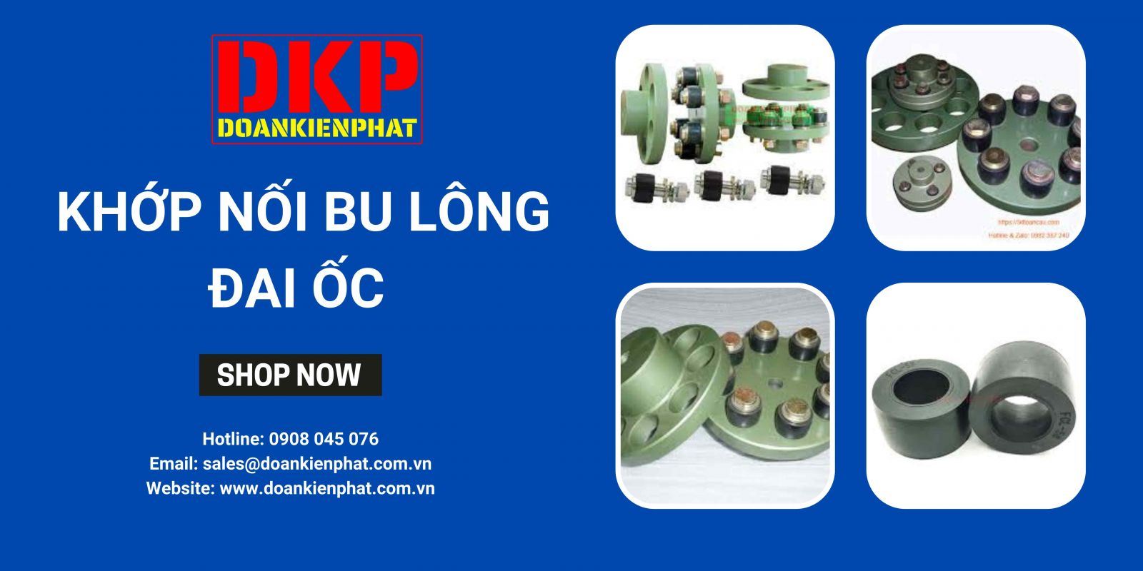 Khớp nối bu lông đai ốc Đoàn Kiên Phát